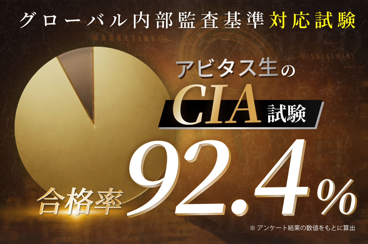 アビタス　CIA(公認内部監査人) pat3　Ver8.03 abitus CIA体験講義】監査部に異動して3か月、なんとなくを卒業する内部監査の